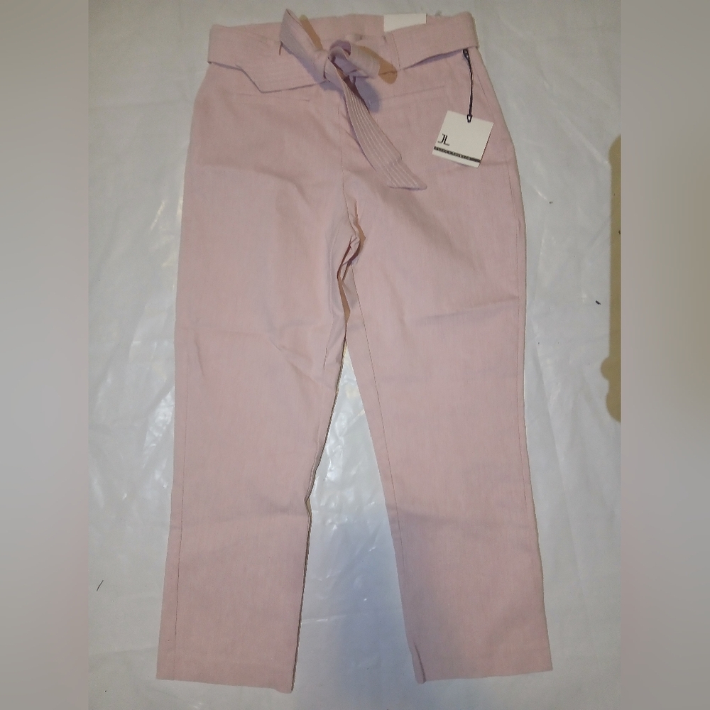 Jules & Leopold Pastel Pink Straight‑Leg Jeans – XS – NWT